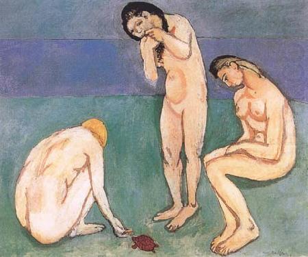Henri Matisse Bather with a Tortoise (mk35) oil painting picture